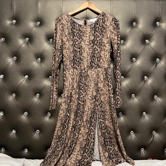 Socialite python dress size medium - Picture 1 of 4